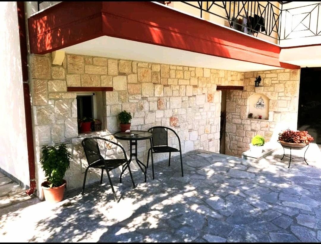 Giorgos Apartments Skala Fourkas Bagian luar foto