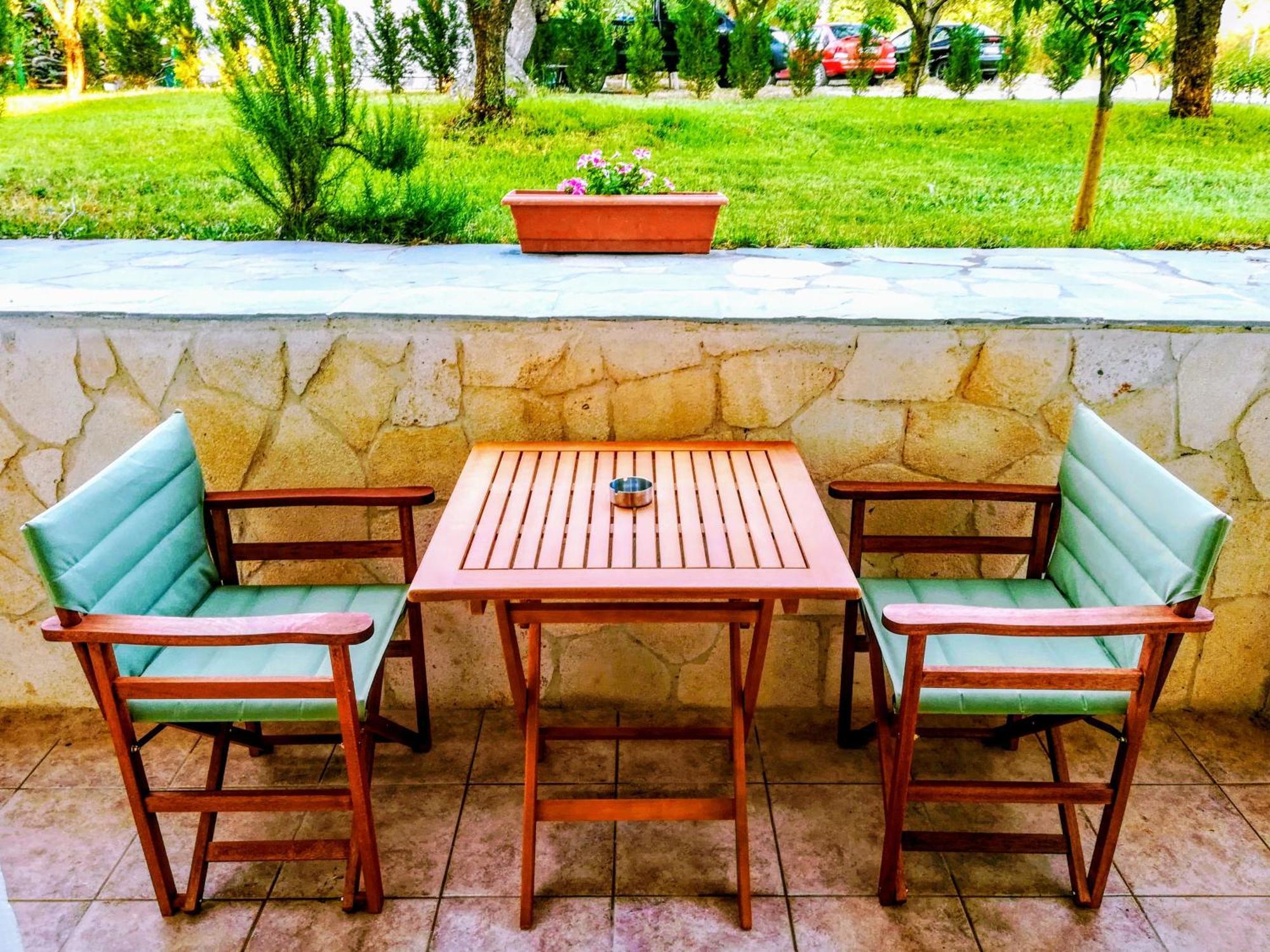 Giorgos Apartments Skala Fourkas Ruang foto