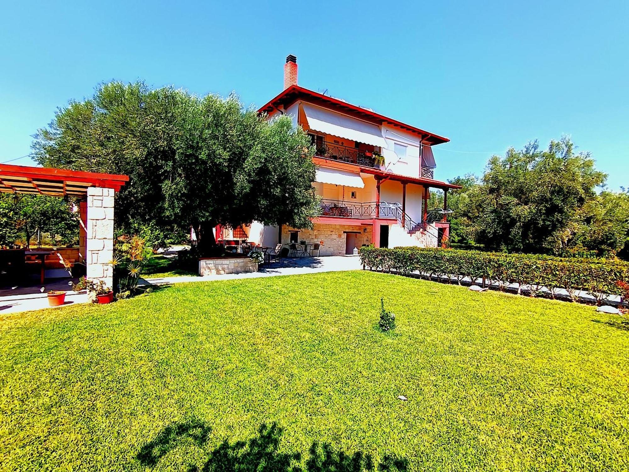 Giorgos Apartments Skala Fourkas Bagian luar foto