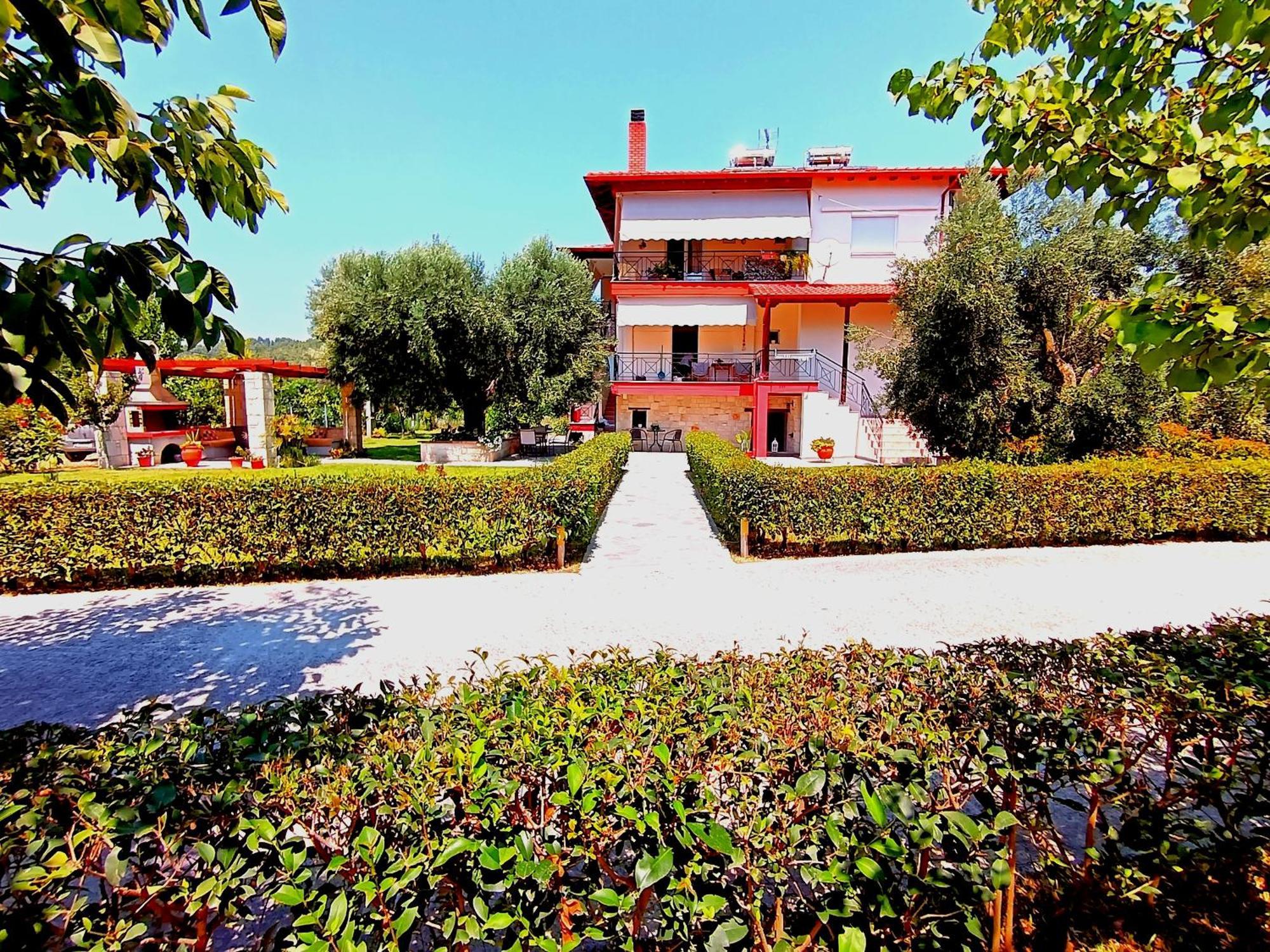Giorgos Apartments Skala Fourkas Bagian luar foto