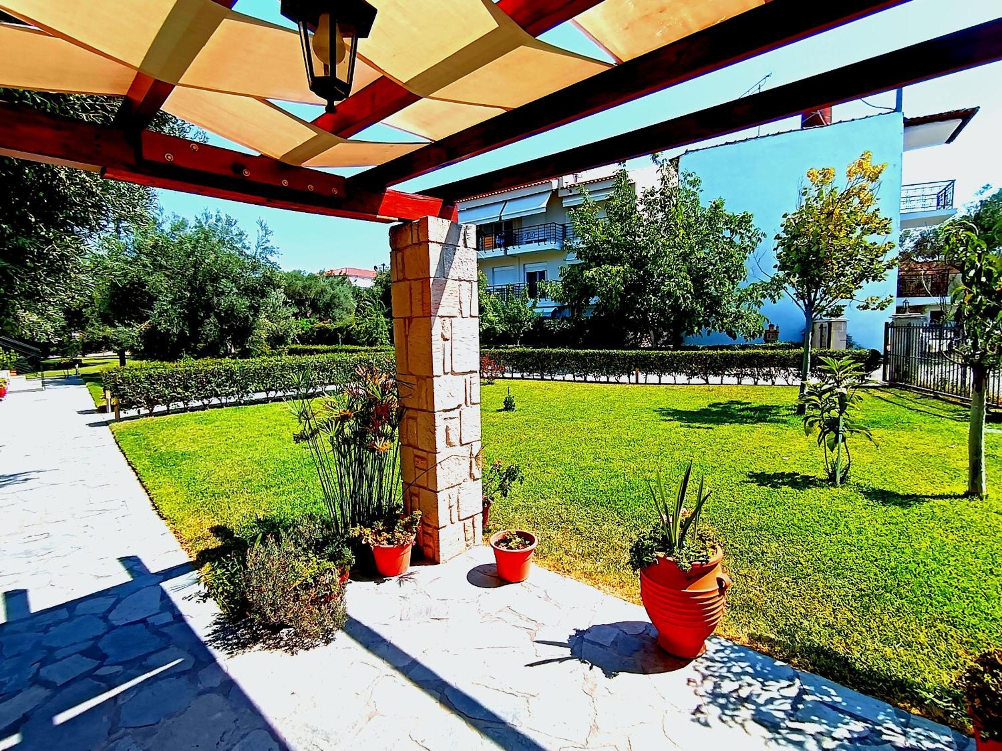 Giorgos Apartments Skala Fourkas Bagian luar foto