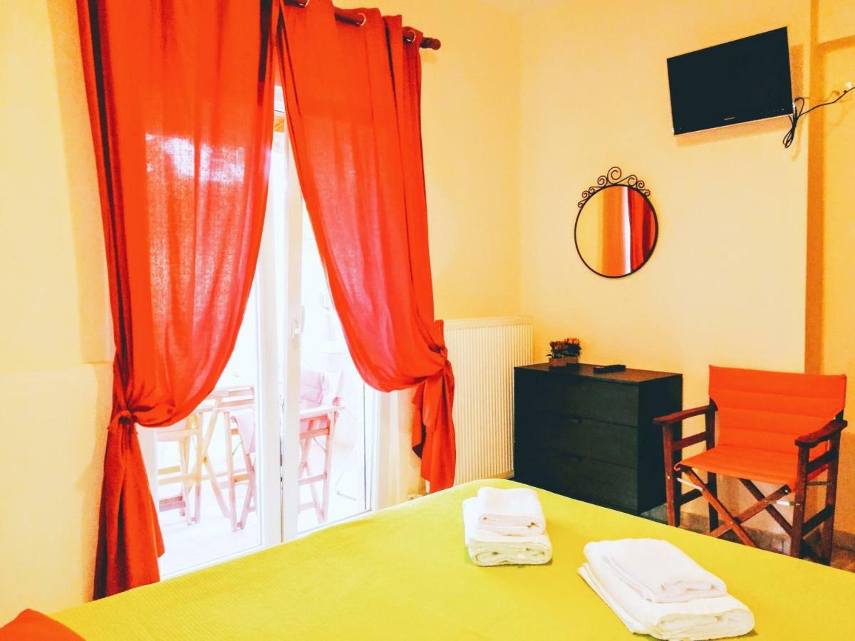 Giorgos Apartments Skala Fourkas Bagian luar foto